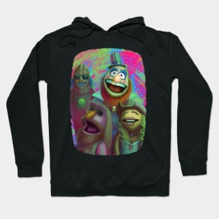 Muppet Maniacs - Electric Mayhem as Firefly Family Hoodie